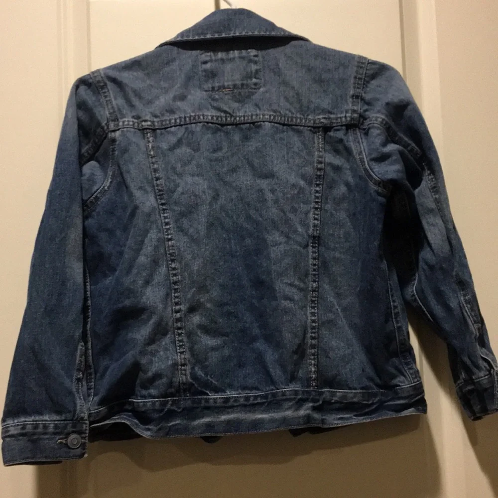 The Children’s Place kids distressed Jean jacket boy’s size 7/8